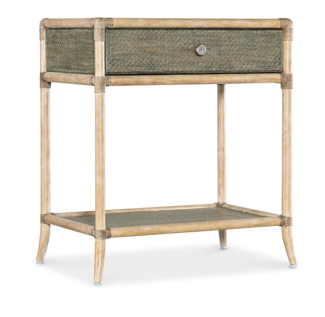 Hooker Furniture Retreat Pole Rattan Bedside Table 6950-90117-35