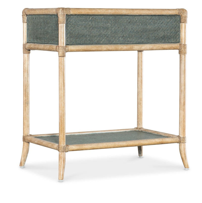 Hooker Furniture Retreat Pole Rattan Bedside Table 6950-90117-45