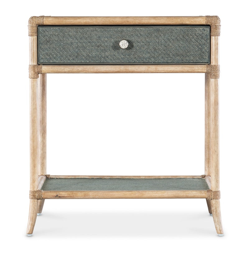 Hooker Furniture Retreat Pole Rattan Bedside Table 6950-90117-45