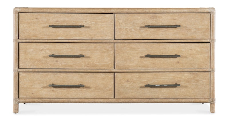 Hooker Furniture Retreat Pole Rattan Dresser 6950-90202-80