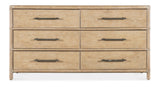 Hooker Furniture Retreat Pole Rattan Dresser 6950-90202-80
