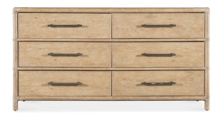 Hooker Furniture Retreat Pole Rattan Dresser 6950-90202-80