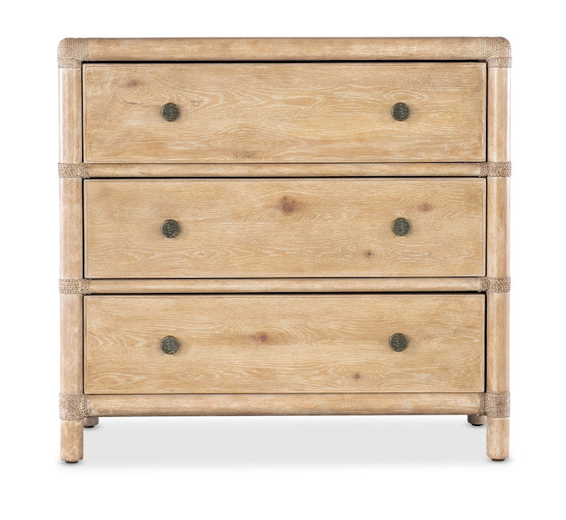 Hooker Furniture Retreat Pole Rattan Nightstand 6950-90216-80