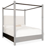 Retreat 6/6 Pole Rattan Poster Rails and Canopy 6950-90453-99