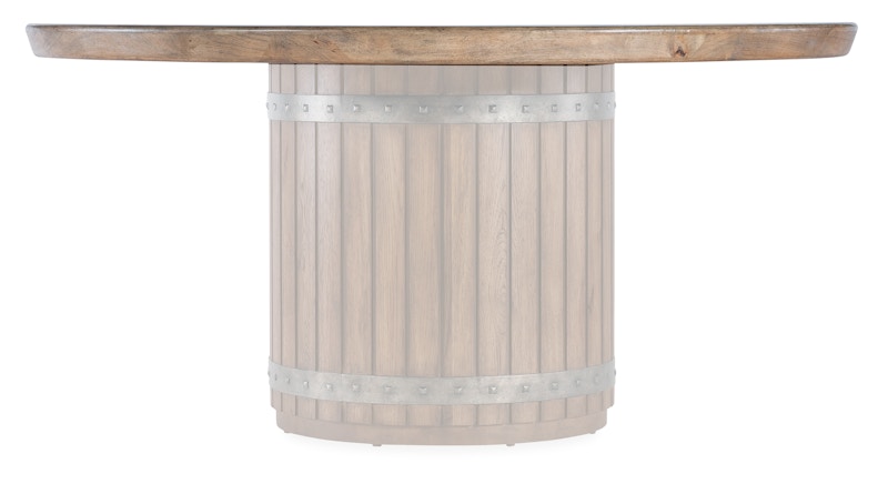 Vineyard Row Round Dining Table Top 6952-75203T-80