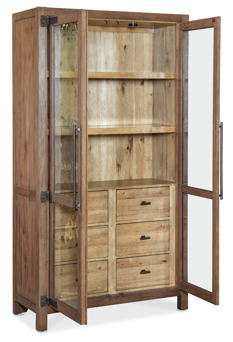 Hooker Furniture Vineyard Row Display Cabinet 6952-75906-85
