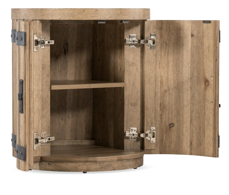 Hooker Furniture Vineyard Row Wine Barrel End Table 6952-80115-80