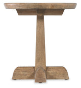Hooker Furniture Vineyard Row Round Pedestal End Table 6952-80216-80