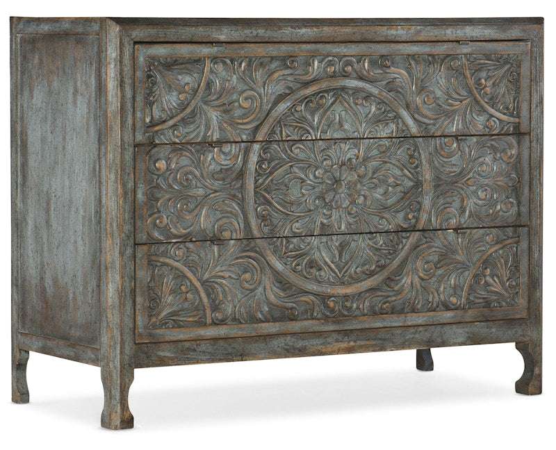 Hooker Furniture La Grange Lockhart Three-Drawer Accent Chest 6960-50007-45