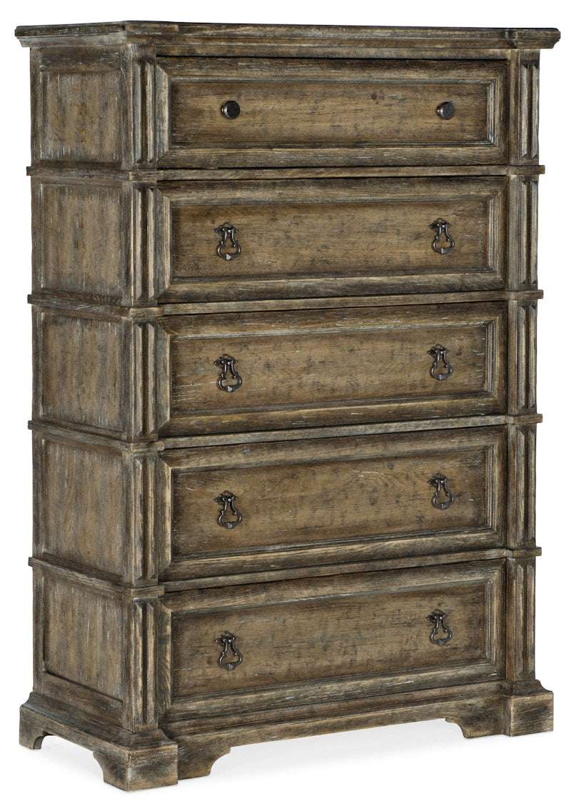 LA GRANGE ROSS PRAIRIE FIVE DRAWER CHEST