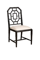 Black Lahara Side Chair - Kings Fine Art & Decor