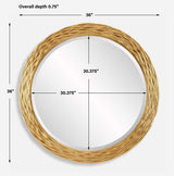 Celeste Round Mirror