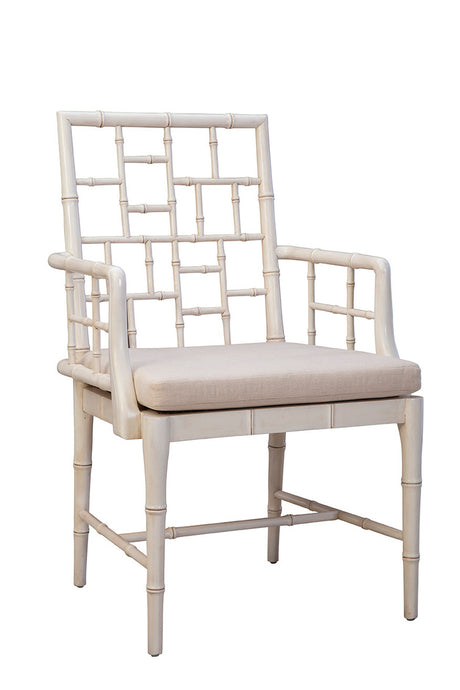 Cream Hugo Arm Chair - Kings Fine Art & Decor