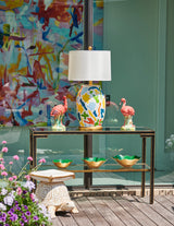 Emerald Enameled Bowls (S3)