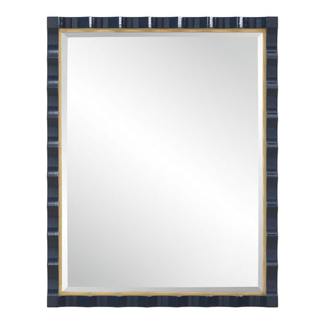 Gulf Mirror, Navy - Kings Fine Art & Decor