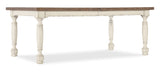 Hooker Furniture Americana Leg Dining Table w/1-22in leaf 7050-75200-02