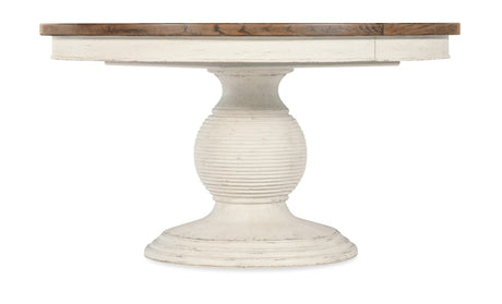 Hooker Furniture Americana Round Pedestal Dining Table w/1-22in leaf 7050-75203-02
