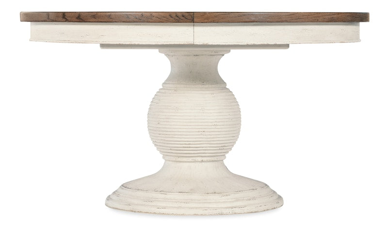 Hooker Furniture Americana Round Pedestal Dining Table w/1-22in leaf 7050-75203-02