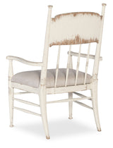 Hooker Furniture Americana Upholstered Seat Arm Chair-2 per ctn/price ea 7050-75300-02