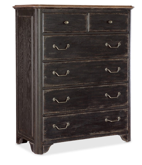 Hooker Furniture Americana Six-Drawer Chest 7050-90010-89