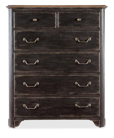 Hooker Furniture Americana Six-Drawer Chest 7050-90010-89