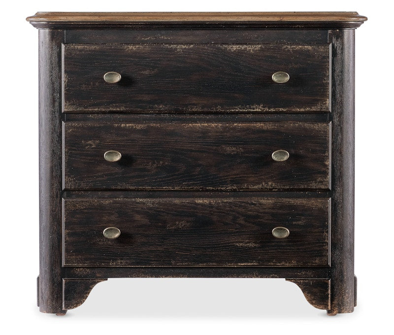 Hooker Furniture Americana Three-Drawer Nightstand 7050-90016-89