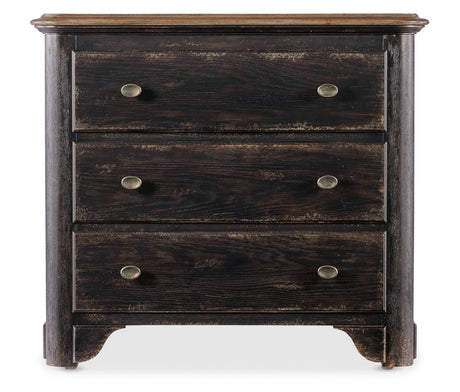 Hooker Furniture Americana Three-Drawer Nightstand 7050-90016-89