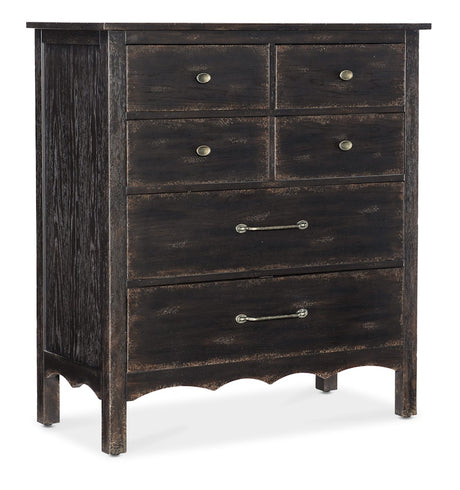 Hooker Furniture Americana Six-Drawer Chest 7050-90110-89