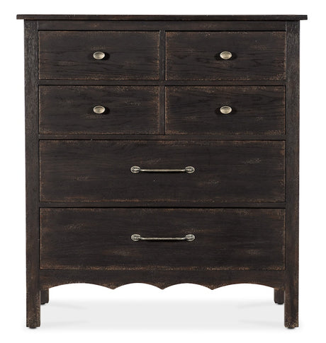 Hooker Furniture Americana Six-Drawer Chest 7050-90110-89