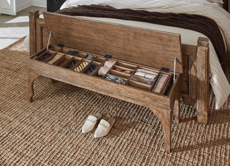 Hooker Furniture Americana Bed Bench 7050-90119-85