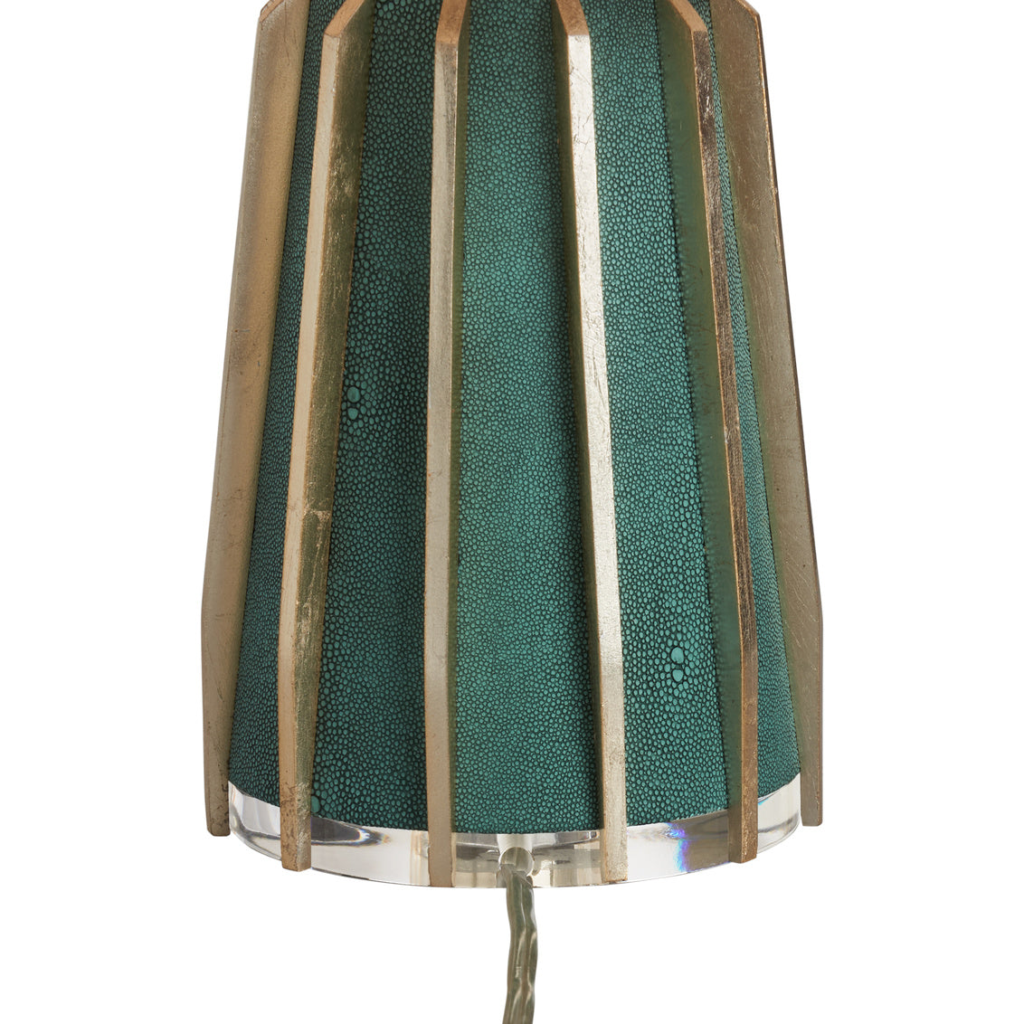 Shagreen Lamp - Green