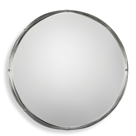 Ohmer Round Mirror - Kings Fine Art & Decor