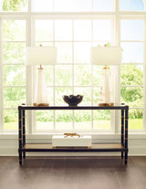 Conner Cane Console - Black