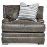 BURNHAM LEATHER CHAIR