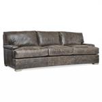 BURNHAM LEATHER SOFA