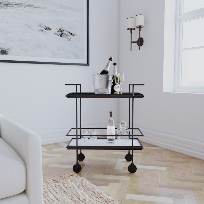 Hooker Furniture Commerce & Market Bar Cart 7228-50645-99