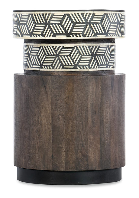 Hooker Furniture Commerce and Market Vector Round Side Table 7228-50700-89