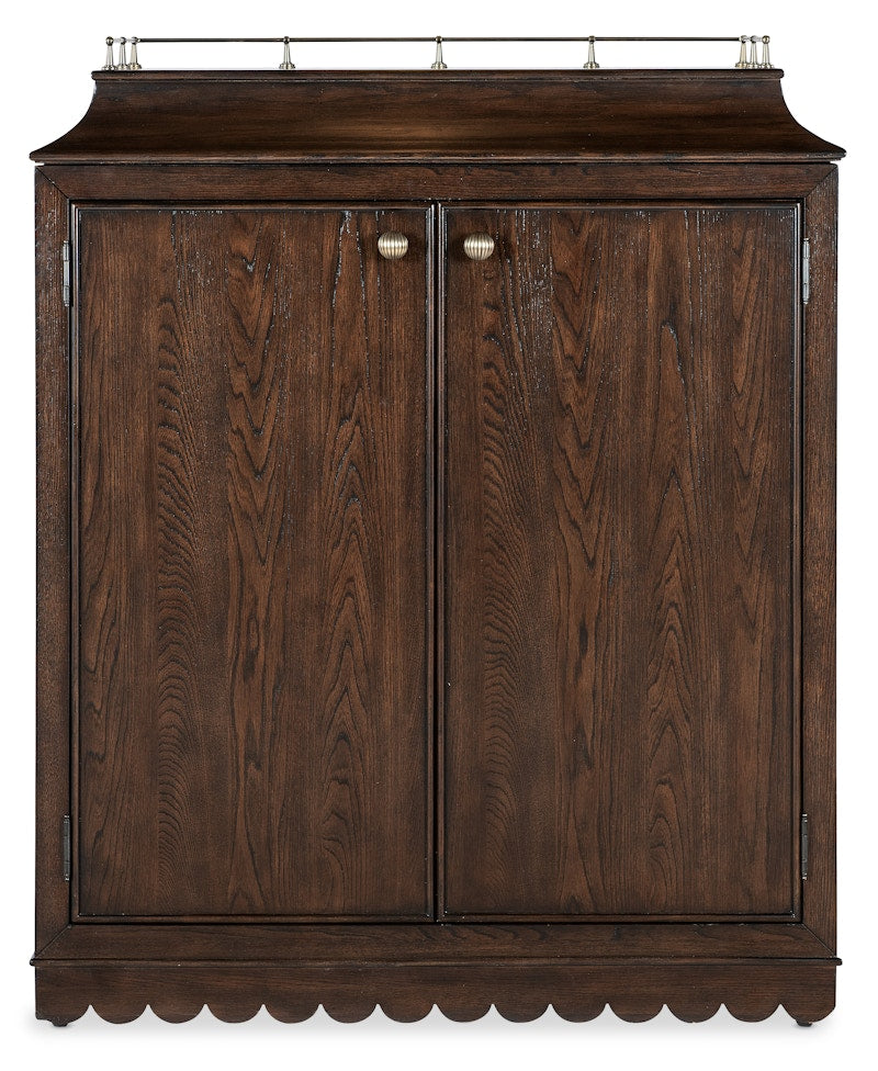 Hooker Furniture Commerce and Market Dukes Bar Cabinet 7228-50725-85