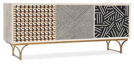 Hooker Furniture Commerce & Market Jaiden Three Door Credenza 7228-55010-02
