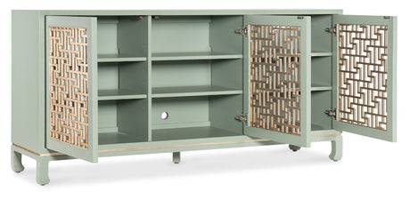 Hooker Furniture Commerce and Market Trellis Enertainment Credenza 7228-55036-35