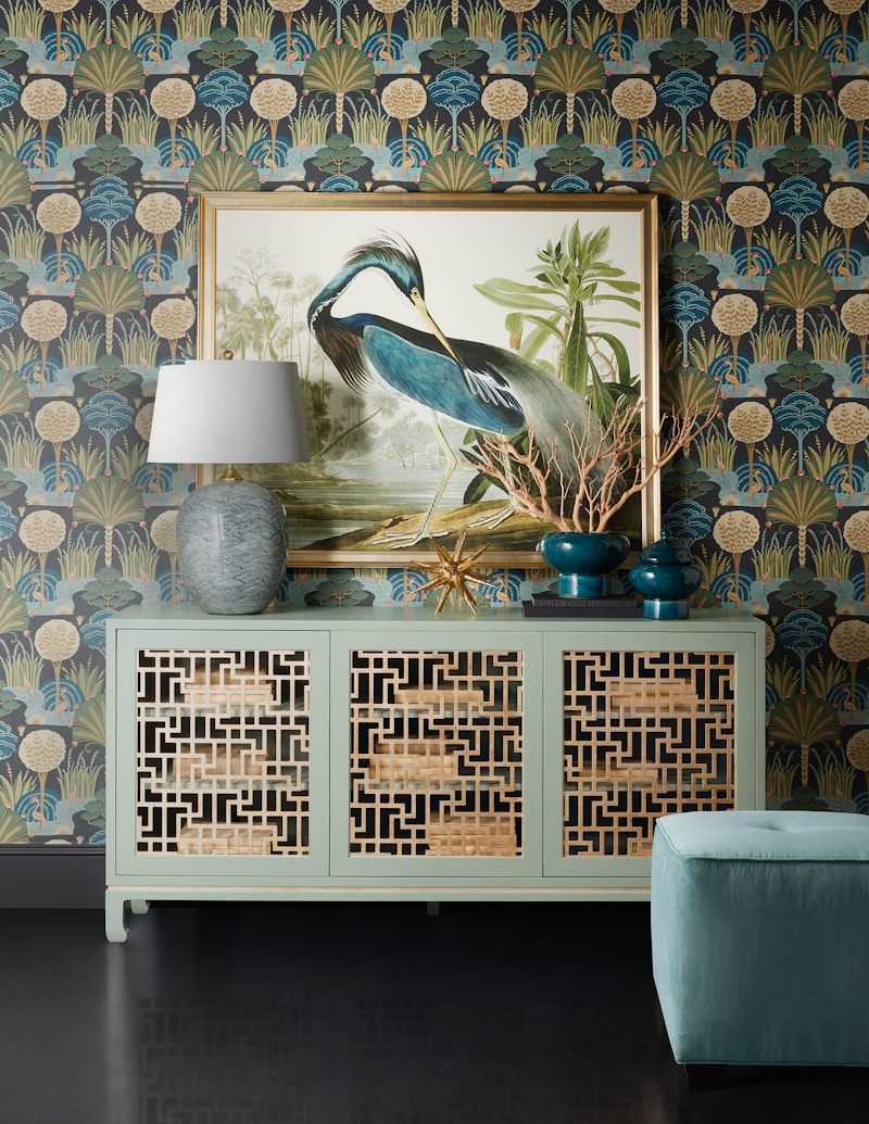 Hooker Furniture Commerce and Market Trellis Enertainment Credenza 7228-55036-35