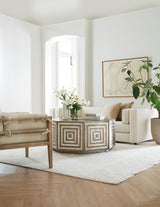 Hooker Furniture Commerce & Market Octagonal Cocktail Table 7228-80022-05