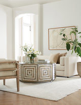 Hooker Furniture Commerce & Market Octagonal Cocktail Table 7228-80022-05