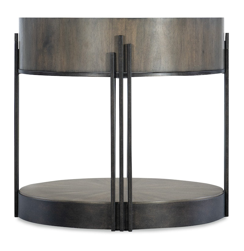 Hooker Furniture Commerce and Market Skyline Side Table 7228-80168-85