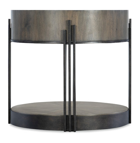 Hooker Furniture Commerce and Market Skyline Side Table 7228-80168-85