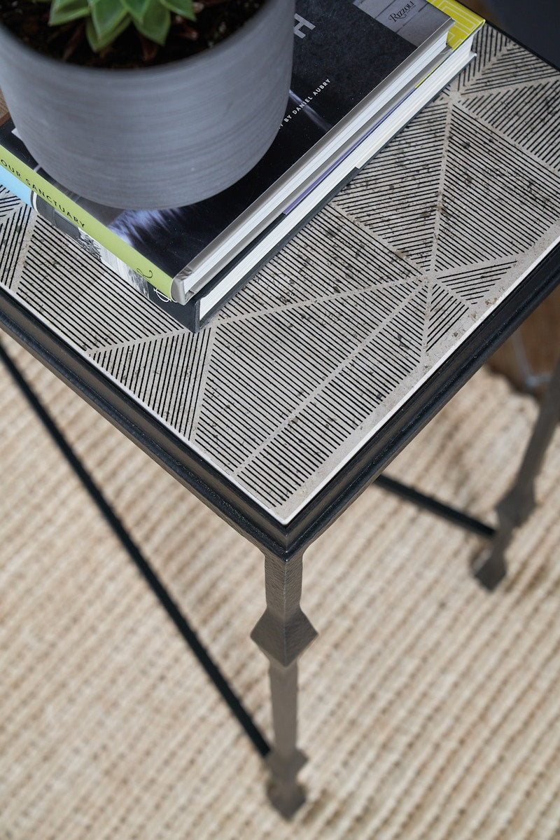 Hooker Furniture Commerce & Market Metal-Wood Console Table 7228-85022-00