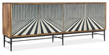 Hooker Furniture Commerce and Market Linear Perspective Credenza 7228-85080-85