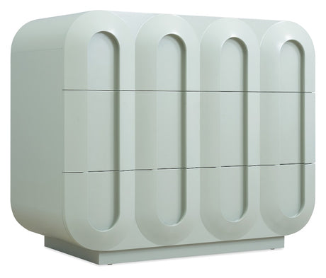 Hooker Furniture Commerce and Market Groove Three-Drawer Chest 7228-85129-35