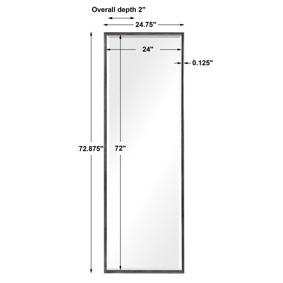 Callan Mirror, Black