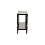 Conner Cane Console - Black
